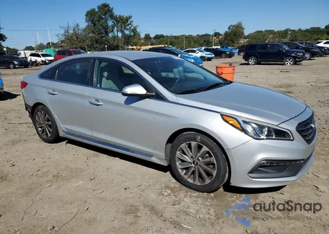 2016 Hyundai Sonata Sport from USA, damaged, VIN 5NPE34AFXGH275069